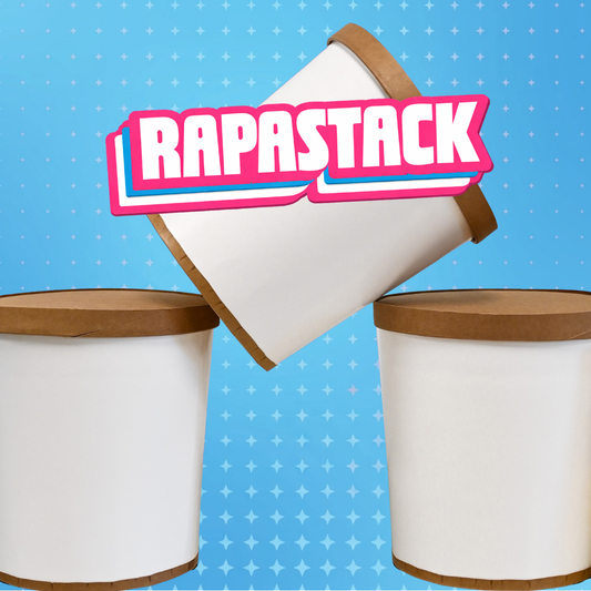 10L (2.64 Gal) RAPASTACK Ice Cream Tubs, 800/Pallet